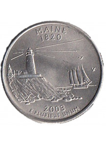 2003 - Quarter dollar United States Maine (P) Filadelfia